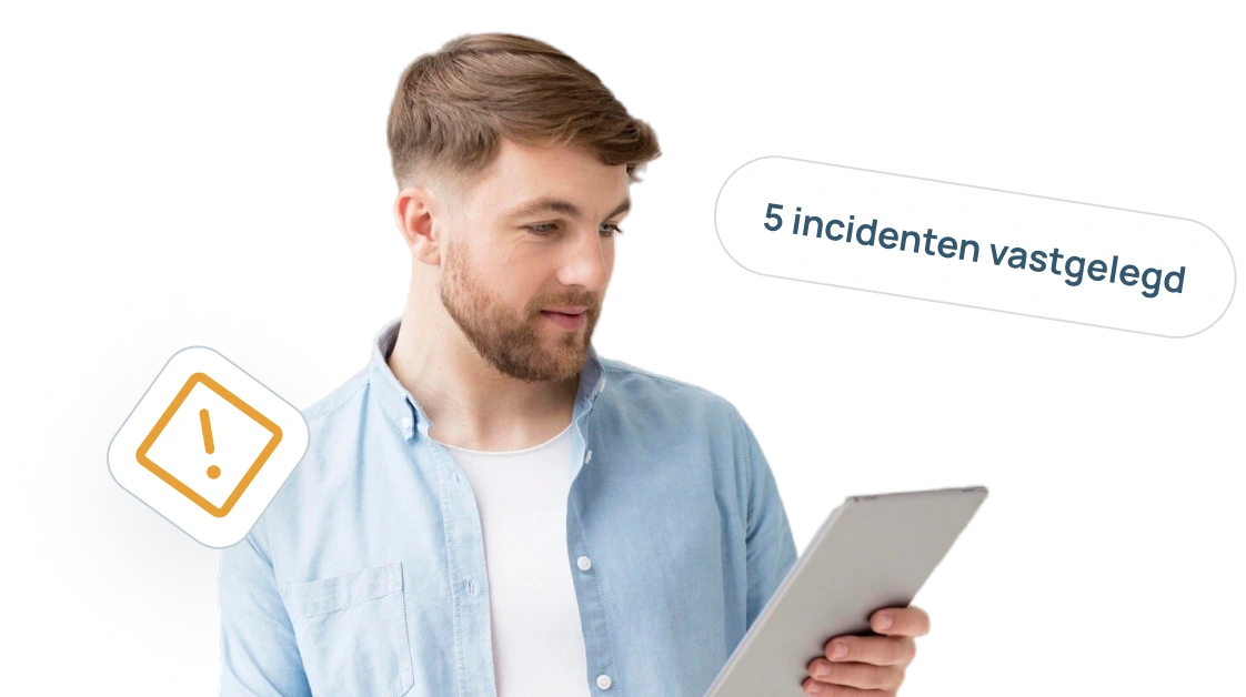 Registreer incidenten en calamiteiten gemakkelijk via het dashboard van Kepp